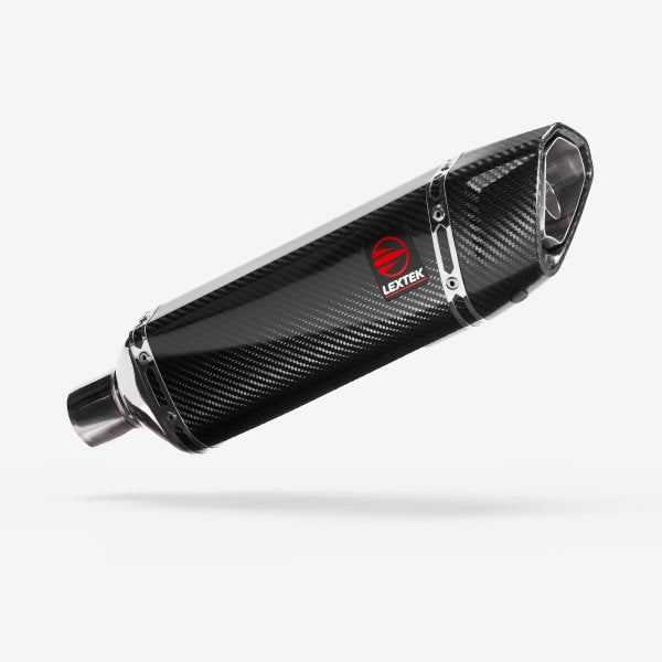 Lextek SP9C & SP9CL  Gloss Carbon Fibre Silencer 51mm (Pair)