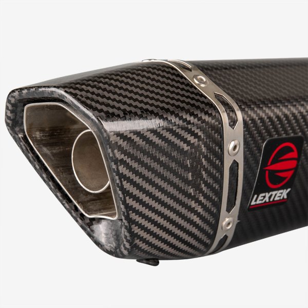 Lextek SP7C Gloss Carbon Fibre Silencer 51mm