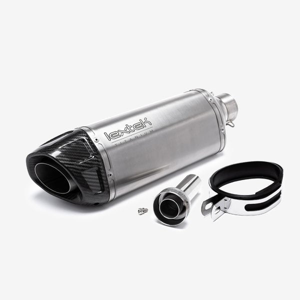 Lextek ST9 Titanium Exhaust Silencer 300mm