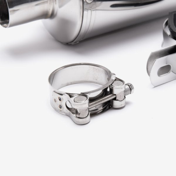 YP4L S/Steel Stubby Exhaust Silencer 51mm