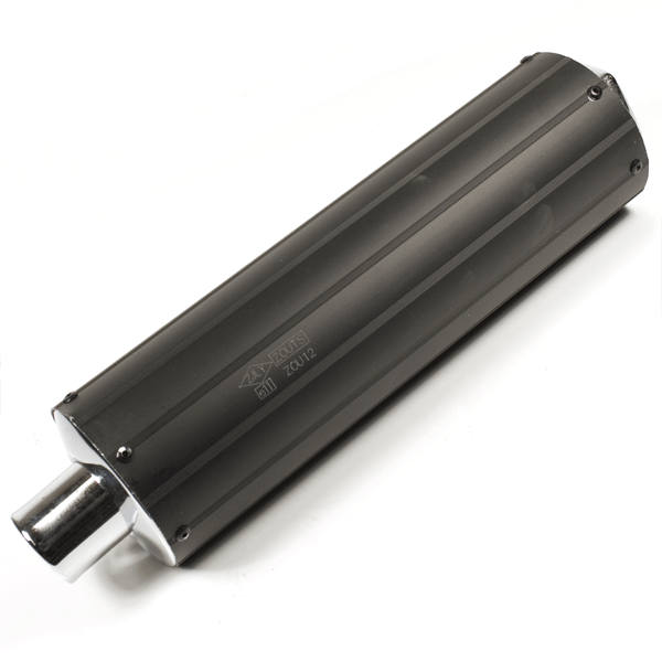 Black Exhaust Silencer 500mm