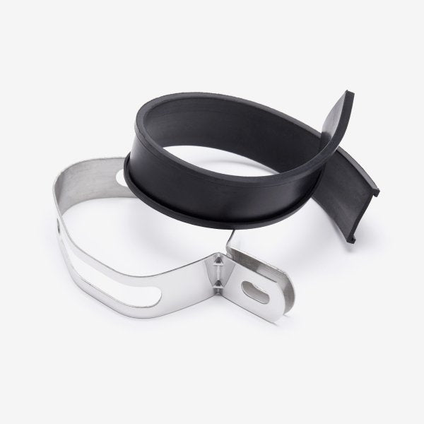 Lextek SA1 Matt S/Steel Hexagonal Exhaust Silencer 37mm