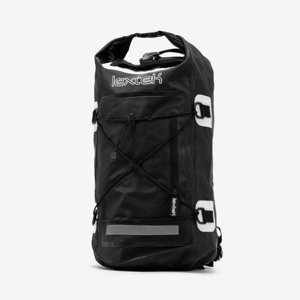 Lextek Waterproof Dry Bag Backpack 30Litre Black