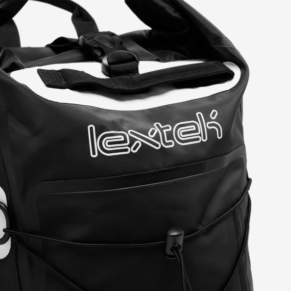 Lextek Waterproof Dry Bag Backpack 30Litre Black