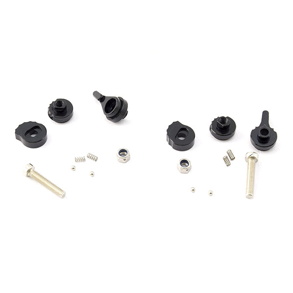 Lextek Black CNC Adjusters (Pair)