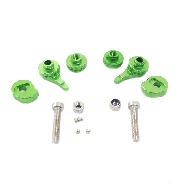 Lextek Green CNC Adjusters (Pair) for Lextek CNC Levers