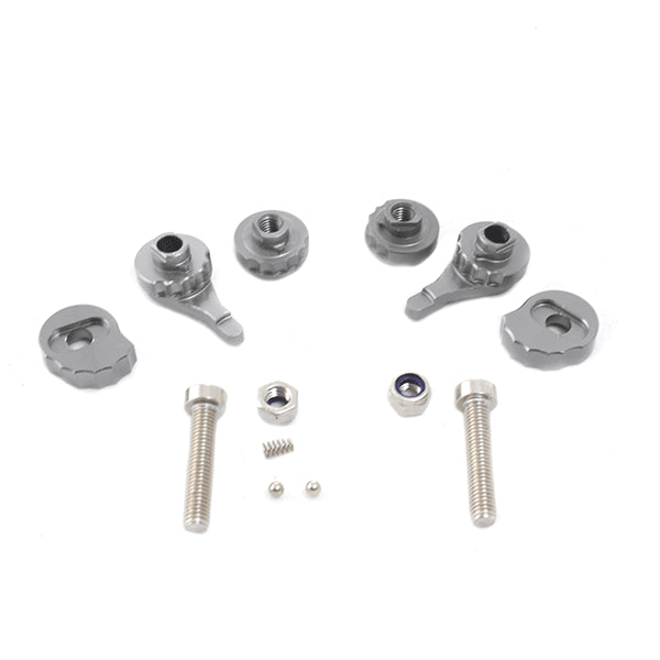 Lextek Gunmetal CNC Adjusters (Pair) for Lextek CNC Levers