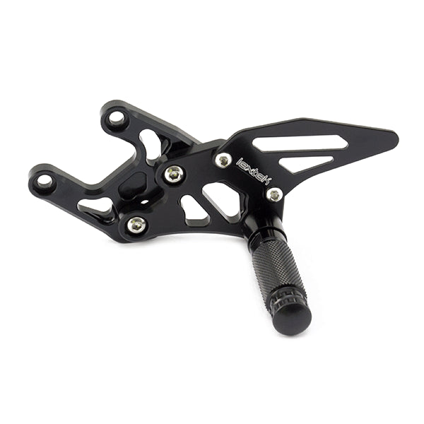 Lextek Black Rear Sets for Honda CBR 1000RR (08-19)