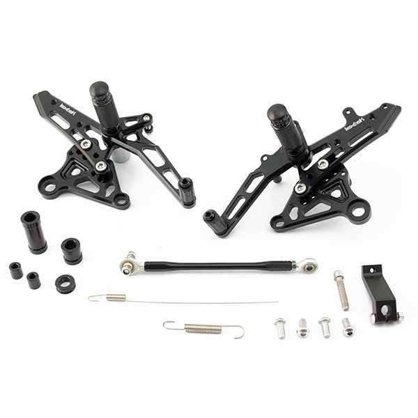 Lextek Black Rear Sets for HONDA MSX125 (13-15)
