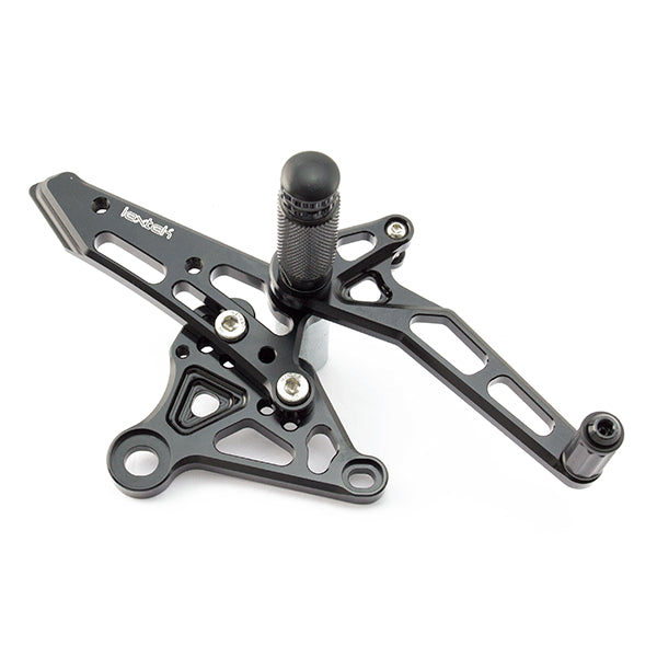 Lextek Black Rear Sets for HONDA MSX125 (13-15)