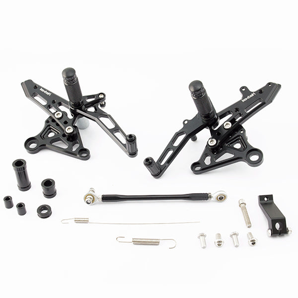 Lextek Black Rear Sets for HONDA MSX125 (13-15)