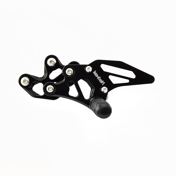 Lextek Black Rear Sets for Suzuki GSXR 600/750 (06-10)