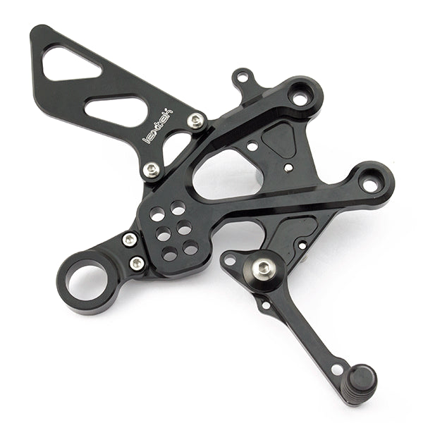 Lextek Black Rear Sets for Suzuki GSX-S 1000/Katana/GT