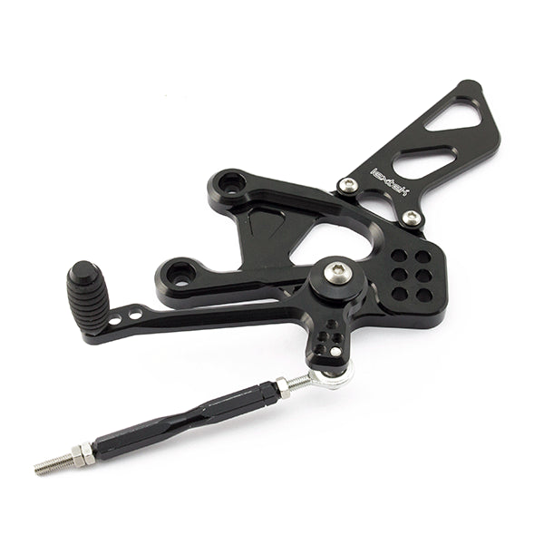 Lextek Black Rear Sets for Suzuki GSX-S 1000/Katana/GT