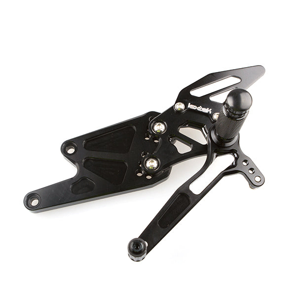 Lextek Black Rear Sets for Yamaha MT-03 (16-18)