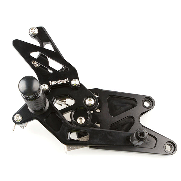 Lextek Black Rear Sets for Yamaha MT-03 (16-18)