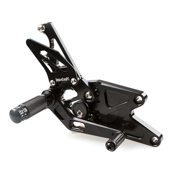 Lextek Black Rear Sets for Yamaha MT-03 (16-18)
