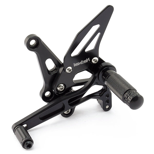 Lextek Black Rear Sets for Kawasaki Z1000 (11-18) SX (14-18)