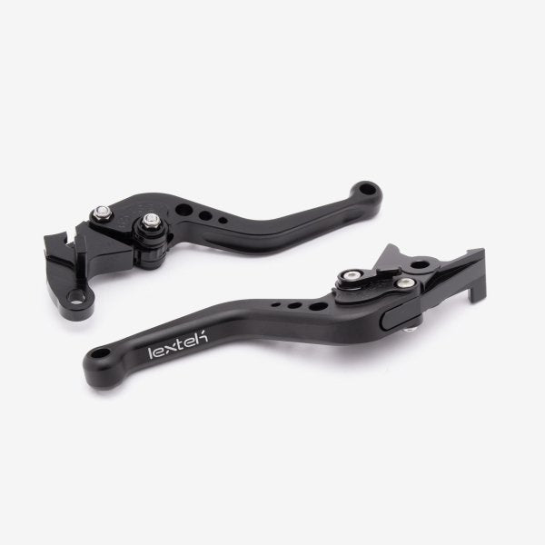 Lextek CNC Brake & Clutch Lever Set F18-8 / S-13H Short Black