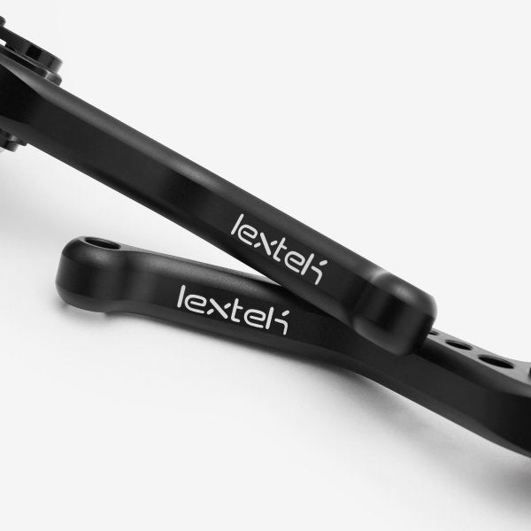 Lextek CNC Brake & Clutch Lever Set F18-7 / S-13H F18-7 / S-13H Short Black
