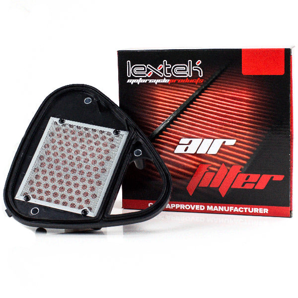 Lextek Air Filter Element for HFA1607, Honda 17205-MR1-000