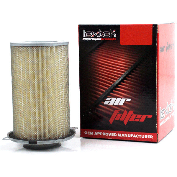 Lextek Air Filter Element for HFA3909, Suzuki 13780-42F00