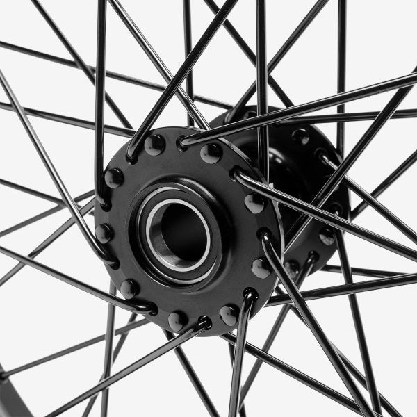 Full-E Charged Front & Rear Black Wheel Set for Sur-Ron Light Bee (14.2" x 2.15)