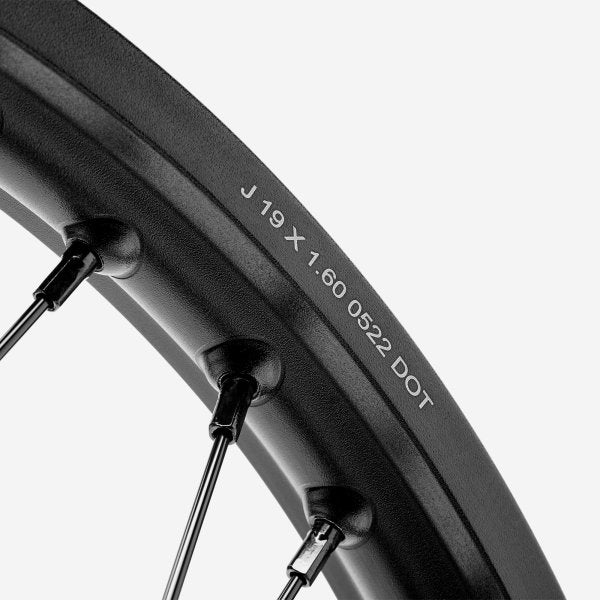 Full-E Charged Front & Rear Wheel Set for Talaria Sting R (TL4000) (21" x 1.6 / 19" x 1.6)