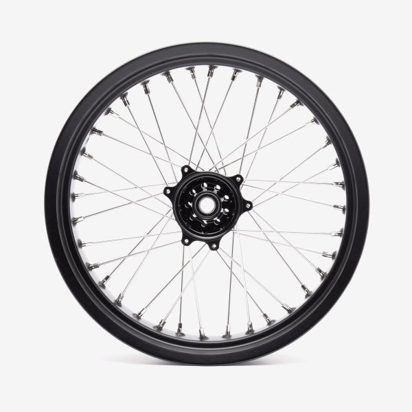 Full-E Charged Front And Rear Wheel Set 17inch X 3.5 & 17inch X 4.25 for Ultra Bee Black