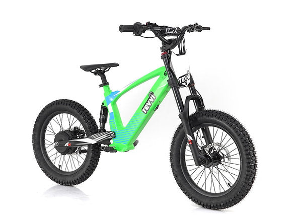 Revvi 18" Electric Bike - Green