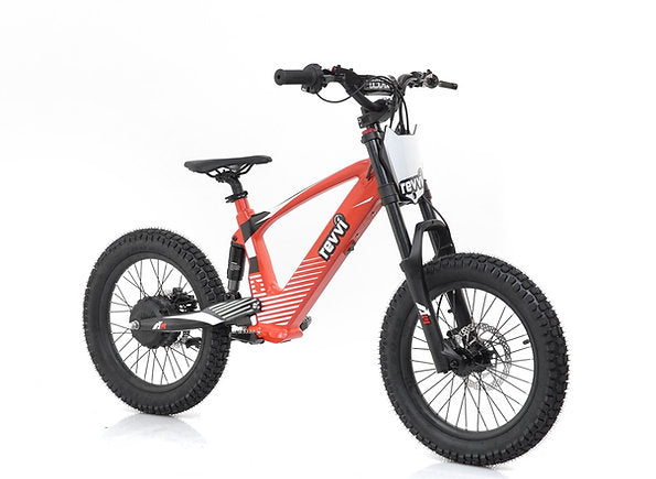Revvi 18" Electric Bike - Red
