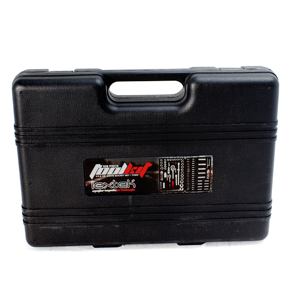 Lextek 108PCS Tool Kit (1/4 &1/2 Drive Socket Set + Torx)