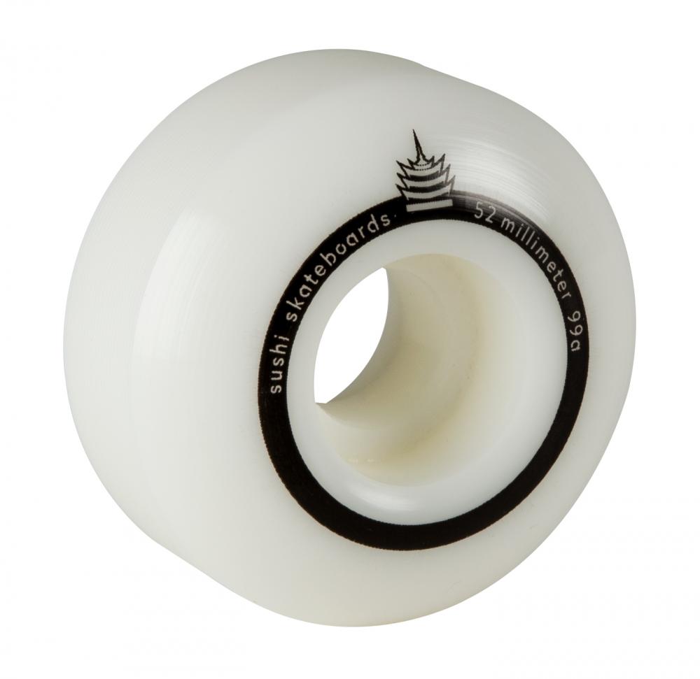 Sushi Wheels Pagoda Team V2 White 52mm