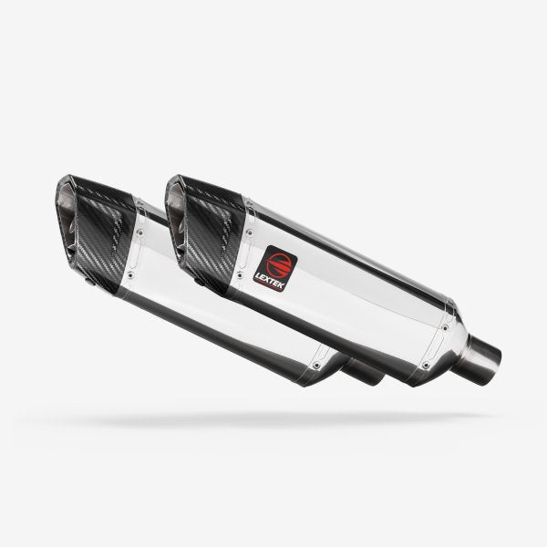 Lextek SP4 S/Steel Exhaust Silencer 51mm (x2)