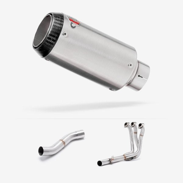 Lextek Stainless Steel CP1 Full Exhaust System 150mm High Level for Yamaha MT-09 (21-24)