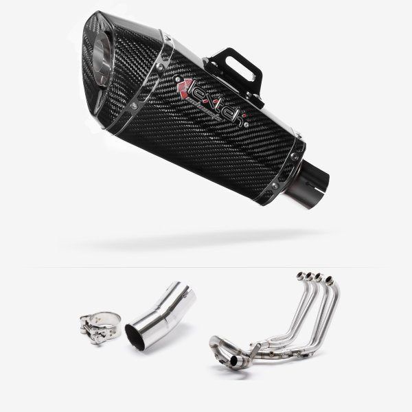 Lextek Stainless Steel XP8C Full Exhaust System for Honda CB1000R (18-24)