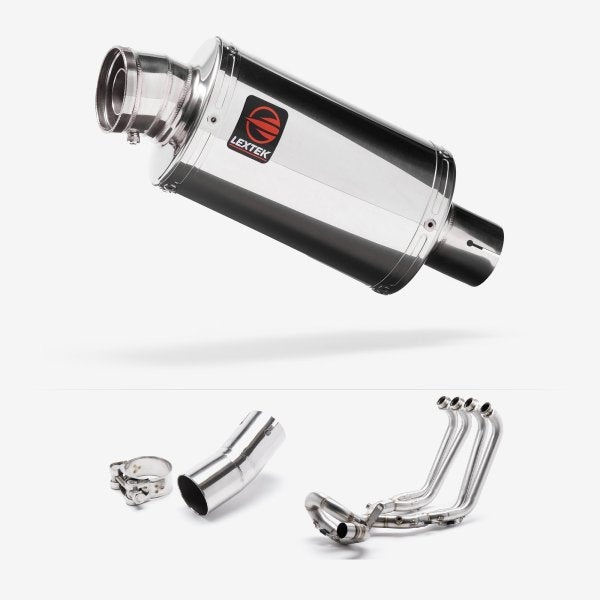 Lextek Stainless Steel OP4 Full Exhaust System for Honda CB1000R (18-24)