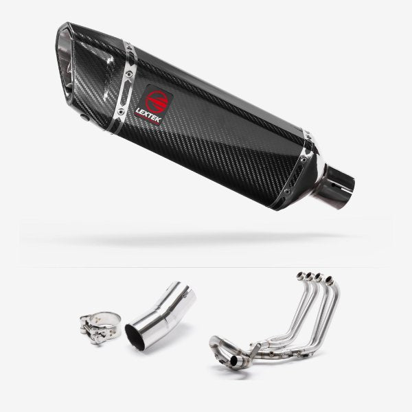 Lextek Stainless Steel SP9C Full Exhaust System for Honda CB1000R (18-24)