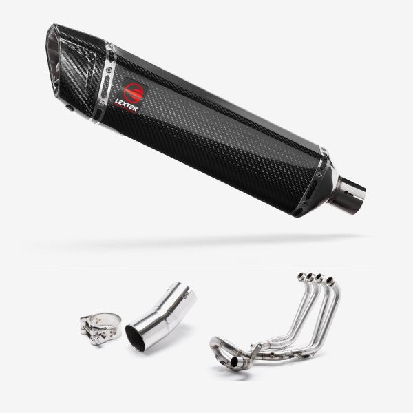 Lextek Stainless Steel SP7C Full Exhaust System for Honda CB1000R (18-24)