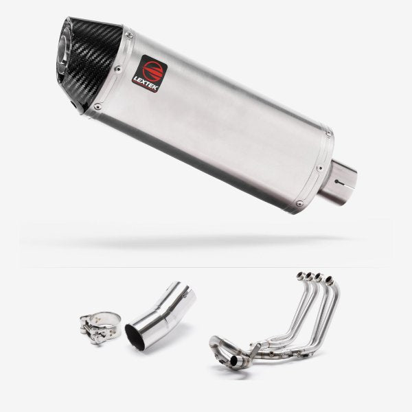 Lextek Stainless Steel RP2 Full Exhaust System for Honda CB1000R (18-24)