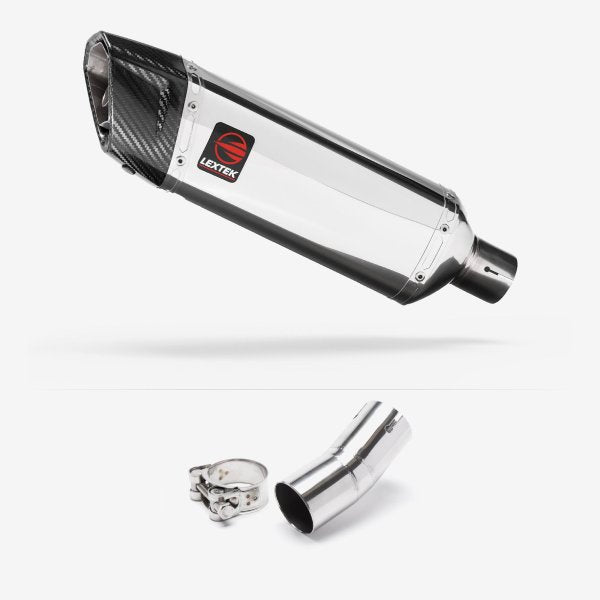 Lextek Stainless Steel SP4 Exhaust with Link Pipe for Honda CB1000R (18-24)