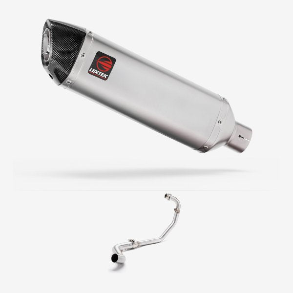 Lextek Stainless Steel VP1 Full Exhaust System for Lexmoto RSS 125 (22-24)
