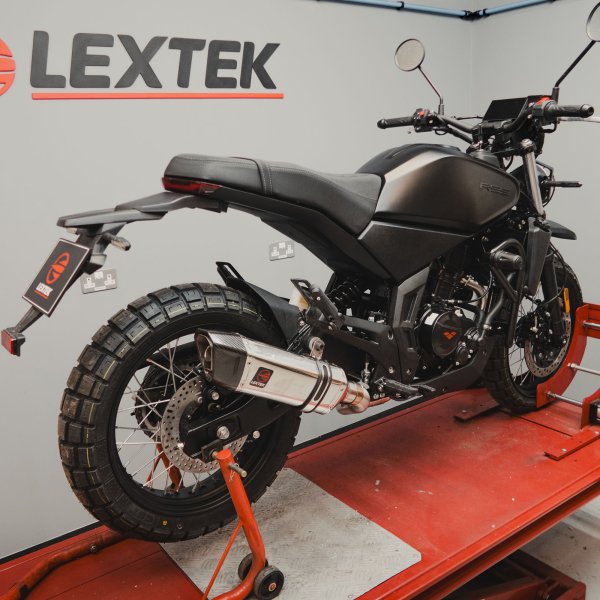 Lextek Stainless Steel SP4 Full Exhaust System for Lexmoto RSS 125 (22-24)