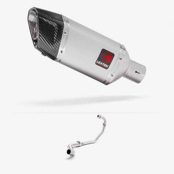 Lextek Stainless Steel SP5 Full Exhaust System for Lexmoto RSS 125 (22-24)