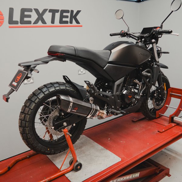 Lextek Stainless Steel SP9C Full Exhaust System for Lexmoto RSS 125 (22-24)