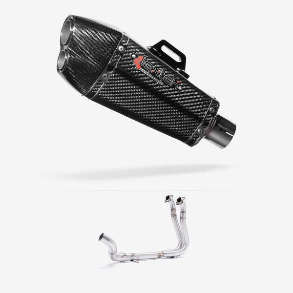 Lextek Stainless Steel XP13C Full Exhaust System for Suzuki GSX-8S (23-24)