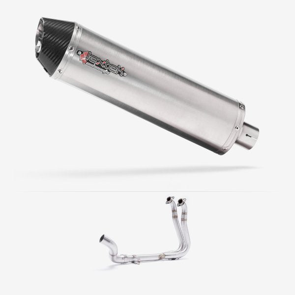 Lextek Stainless Steel RP1GL Full Exhaust System for Suzuki GSX-8S (23-24)