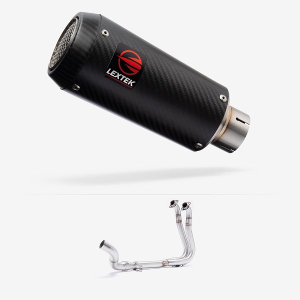 Lextek Stainless Steel CP9C Full Exhaust System for Suzuki GSX-8S (23-24)
