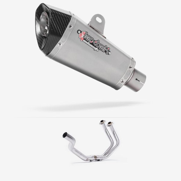 Lextek Stainless Steel XP10 Full Exhaust System for Yamaha YZF-R7 (21-24) Pillion Mount