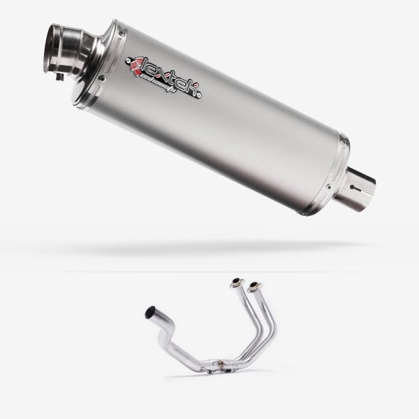 Lextek Stainless Steel OP1 Full Exhaust System for Yamaha YZF-R7 (21-24) Pillion Mount